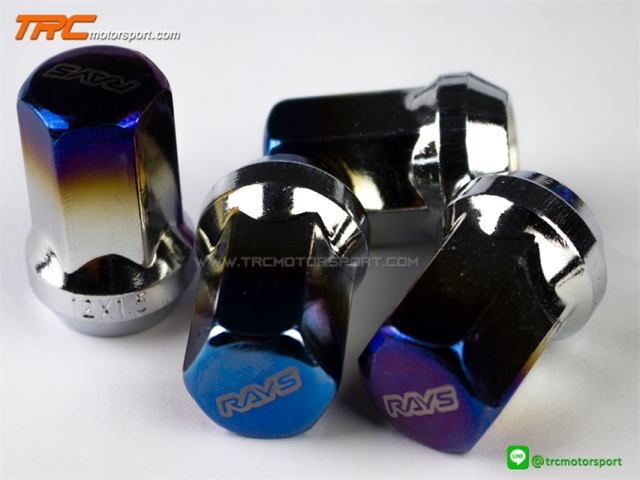 U น๊อตล้อ RAYS #2 ขนาด 1.5 สีไทเทเนี่ยม (7Color)